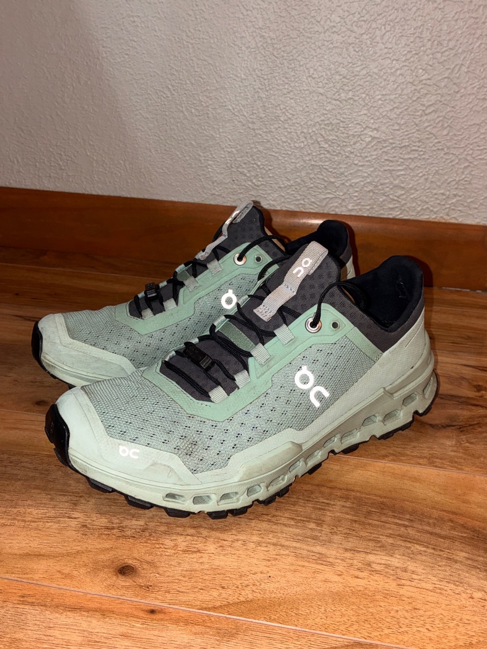On Cloud Women’s Cloudultra Trail Running Shoes, green - size 8
